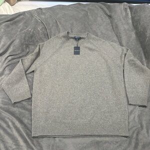 Peter Millar Men's Tan Crewneck Sweater